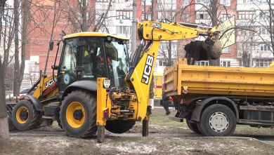 Харьковводоканал благоустраивает территории после разрытий