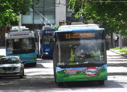 Троллейбус на Баварии временно изменит маршрут