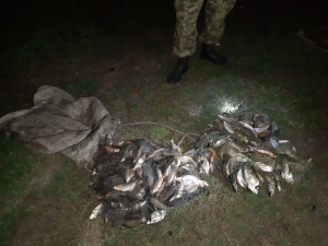 Ночной улов браконьера затянул на 16 тысяч гривен