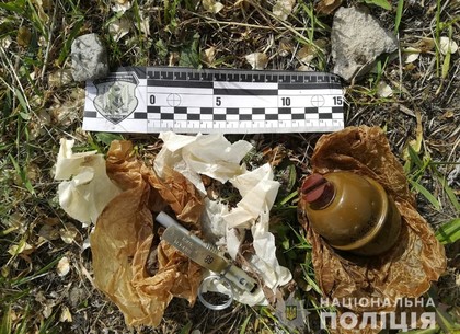Странный тип разгуливал с гранатой, найденной  на Салтовке (ФОТО)