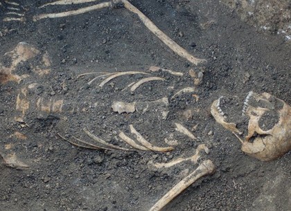 В центре Харькова найдены человеческие останки
