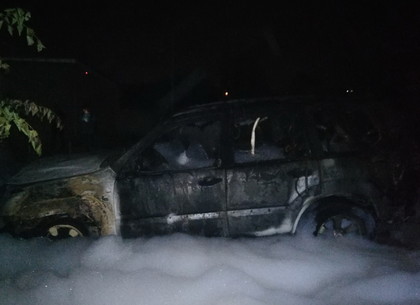 В жилом комплексе на Журавлевке сгорел автомобиль (ФОТО)