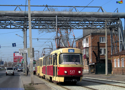 Трамвай №26 временно курсирует по другому маршруту