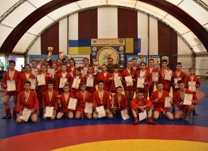 Юные самбисты завоевали медали чемпионата Украины