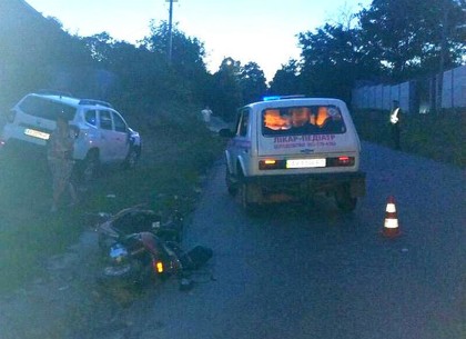 ДТП: подростки на скутере оказались под колесами француза (ФОТО)