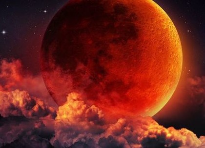 Кровавая Луна: ночью – затмение спутника Земли (ВИДЕО)