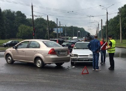 На поселке Жуковского водители не поделили перекресток (ФОТО)
