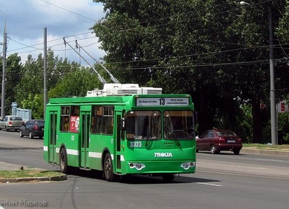 Перекрытие улицы Харьковских Дивизий: троллейбус №13 изменит маршрут