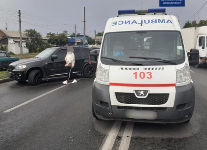 ДТП: на Салтовке в аварию попала скорая помощь (ФОТО)