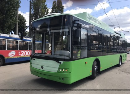 На маршруты Харькова вышли новые троллейбусы (ФОТО)