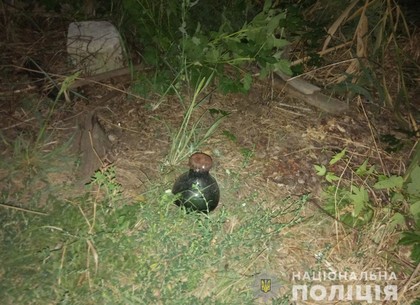Прикопанную бутылку со ртутью нашел в своем дворе житель Харьковщины