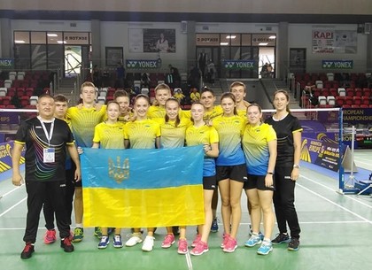 Харьковские бадминтонисты впервые за 10 лет взошли на подиум чемпионата Европы