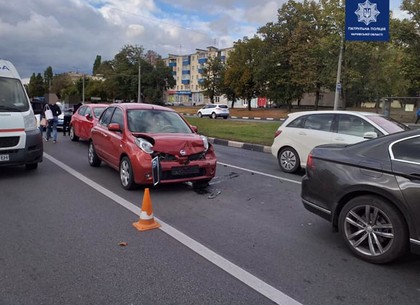 На Гагарина в тройном ДТП пострадал пассажир