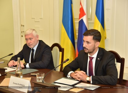 В горсовете обсудили сферы сотрудничества Харькова и Словакии (ФОТО)