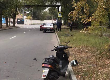 ДТП: мотоциклист попал в больницу, а водитель авто с горя успел выпить (ФОТО, ВИДЕО)