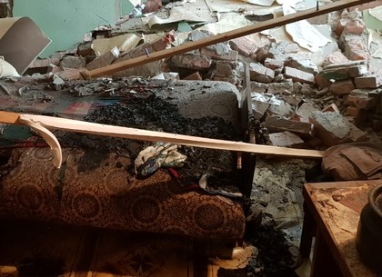 В общежитии Дергачей взорвался газ: двое в ожоговом центре, повреждено шесть комнат (ФОТО)