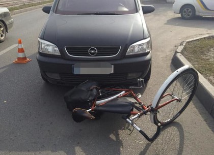 На тихой улице частного сектора сбили велосипедиста
