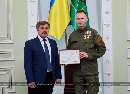 В горсовете поздравили военнослужащих с Днем защитника Украины (ФОТО)
