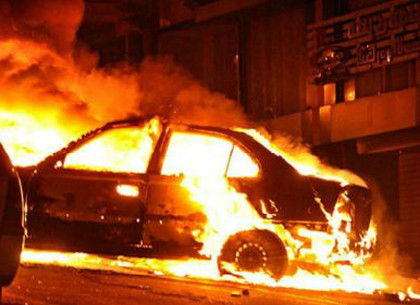 ЧП в Харьковской области: люди сгорели в машине (ОБНОВЛЕНО, ФОТО)