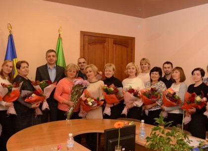 Социальных работников поздравили в Немышлянском районе