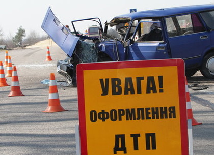 О крупной аварии на Салтовке сообщили в пресс-службе патрульной полиции Харьковской области