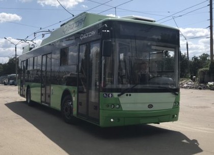 В Харьков поступила очередная партия современных троллейбусов