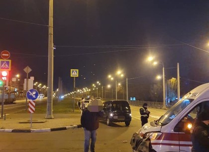 Скорая и такси столкнулись на Одесской (ФОТО)
