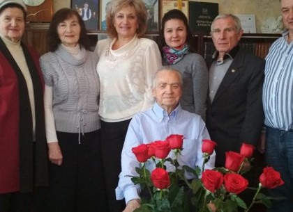 Ветерана войны Евстафия Котенко поздравили со 100-летием