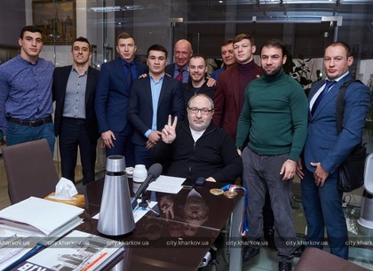 Геннадий Кернес встретился с чемпионами и обсудил, как популяризировать спорт в Харькове