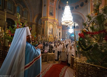 В харьковских храмах Рождество встретили 150 тысяч верующих (ФОТО)