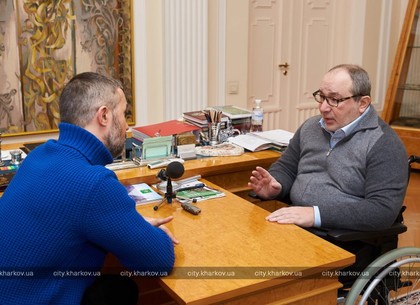 Геннадій Кернес зустрівся з Сергієм Бабкіним (ФОТО)