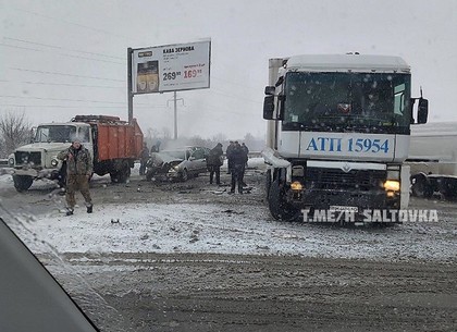 Жесткое ДТП на окружной (ФОТО)