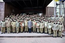 В Харьков вернулись сотрудники налоговой милиции, находившиеся в зоне ООС