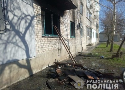 Мужчину выбросило из окна: информация полиции о взрыве под Харьковом (ФОТО)