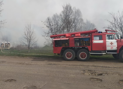 В Харькове и за городом горят поля и луга: есть пострадавшие (ФОТО)