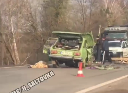 Трагедия на трассе: смертельное ДТП под  Харьковом (ВИДЕО)