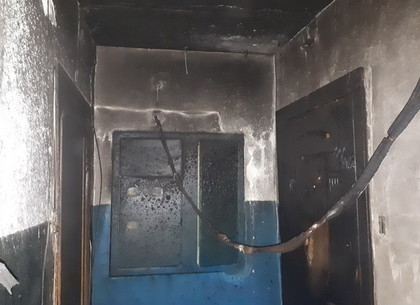 Пожар в харьковской девятиэтажке: спасатели эвакуировали 23 жильцов (ВИДЕО, ФОТО)
