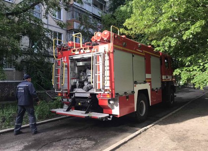 Купянский район: спасатели оперативно ликвидировали пожар в квартире жилой многоэтажки
