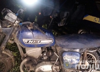 Подростка из области второй раз задержали за угон мотоцикла (ФОТО)