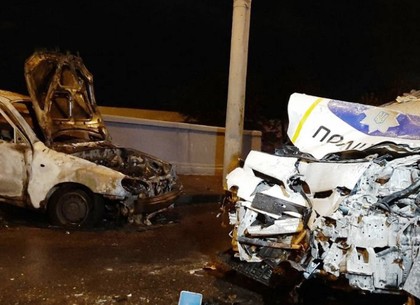 Столкновение с патрульным автомобилем на Московском проспекте: полицейский и пассажирка в Daewoo погибли на месте (ФОТО)
