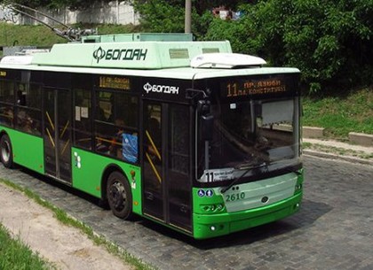 Тролейбус №11 завтра змінить маршрут