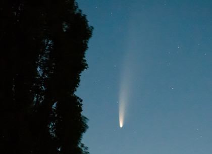 В небе над Харьковом появилась комета (ФОТО)