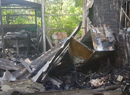 Неосторожное обращение с огнем – и сгорел дачный дом (ФОТО)