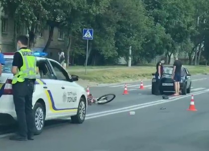 Полиция выясняет обстоятельства травмирования велосипедиста на Рогани (ФОТО, ОБНОВЛЕНО)