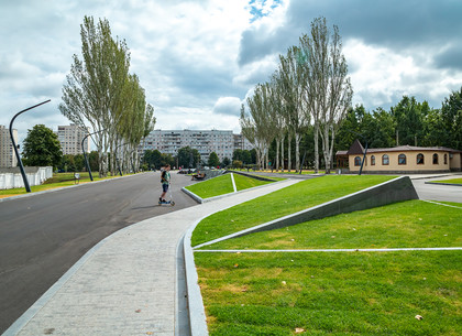 Центральная аллея парка Победы после реконструкции (ФОТО)