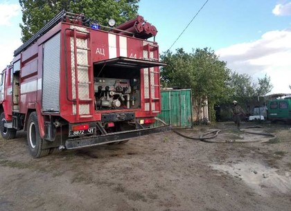 Купянский район: спасатели ликвидировали пожар в хозяйственной постройке (ФОТО)
