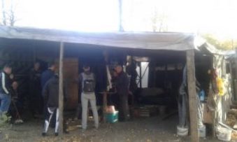 ФОТО: Нелегальных рабочих, живших в антисанитарии, обнаружили в одном их фермерских хозяйств Харьковщины (ГУ Гоструда)