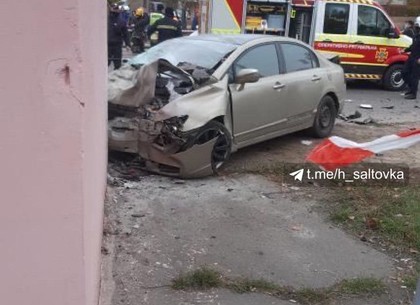 ДТП: жесткая авария на Салтовке - пять человек в неотложке (Telegram)