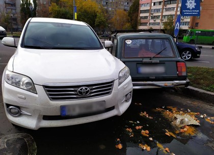 ДТП на Гагарина: водителя ВАЗа увезла скорая (Патрульная полиция)