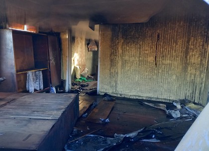 Под Харьковом три часа тушили пожар в доме (ГСЧС)
